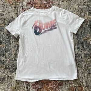 David Bowie T-Shirt tee classic rock glam retro rock star rocker unisex